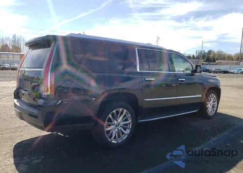 2018 Cadillac Escalade Esv Luxury из США, поврежденный, VIN 1GYS4HKJ2JR179215